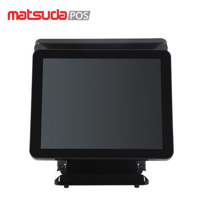 17 Inch Piano Paint Capacitive Dual Screen Matsuda POS Cash Register