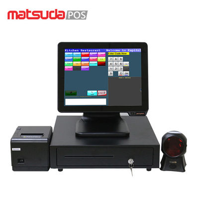 15 Inch Capacitive Touch Screen All In One Pos Computer Machine