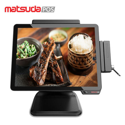 ROHS 15 Inch Single True Flat Touch Screen Pos Machine