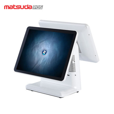 Capacitive 17 Inch Dual Screen Pos Computer Billing Machine