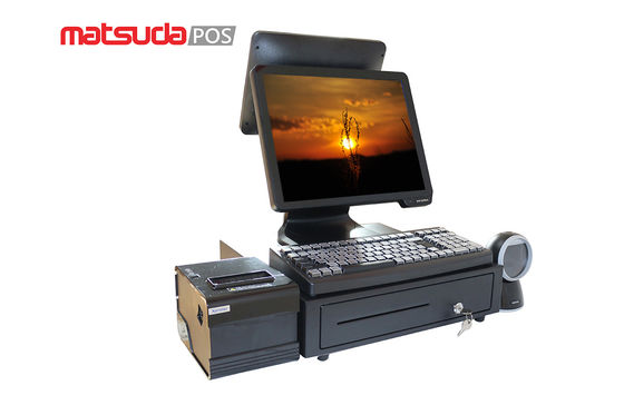 OEM ODM 15 Inch Dual Touch Screen All In One Pos Terminal
