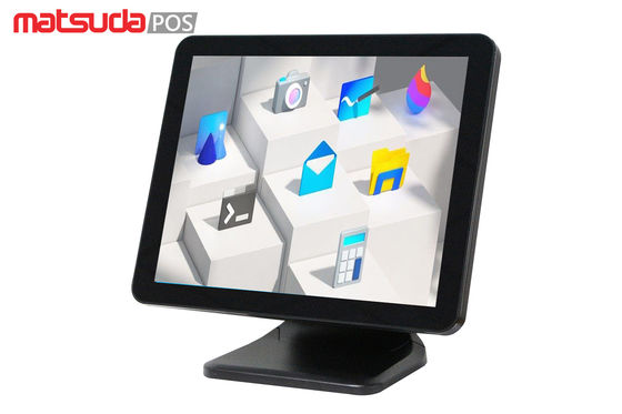 ROHS RS232C 17 Inch Touch Screen Monitor For Pos System
