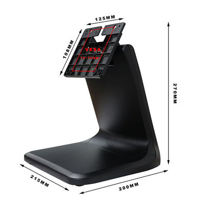 Aluminum Alloy Cash Register Display Monitor Base With VESA
