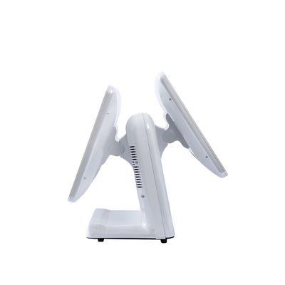 Capacitive 17 Inch Dual Screen Pos Computer Billing Machine