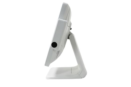 White Black 15 Inch Single Capacitive Touch Retail POS System