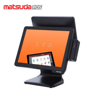 15 Inch Dual Capacitive Screen Electronic Cashier Matsuda POS