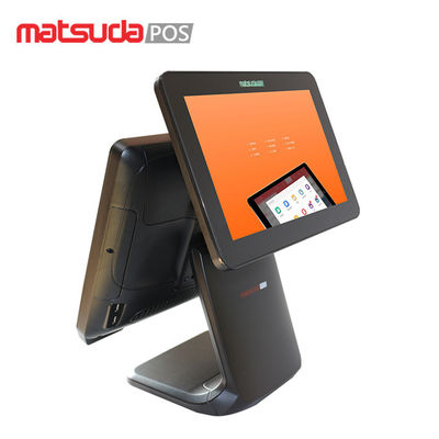 15 Inch Dual Capacitive Screen Electronic Cashier Matsuda POS