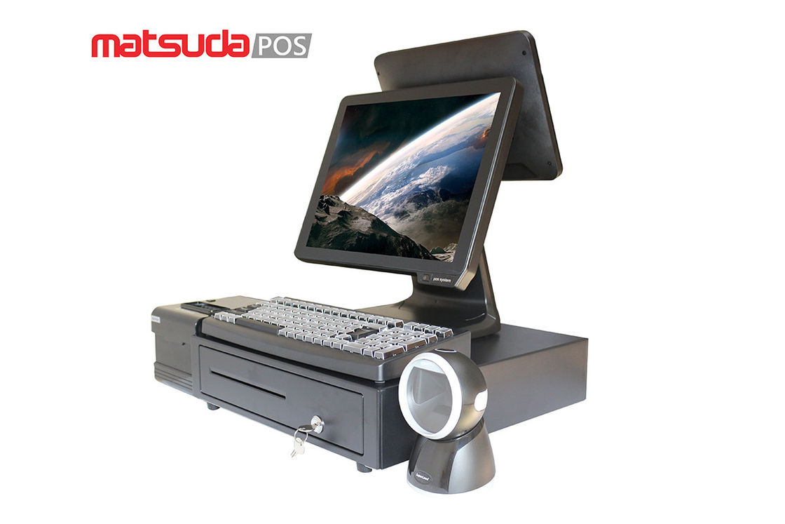 ST9800 350cd/M2 Brightness Dual Screen Pos System