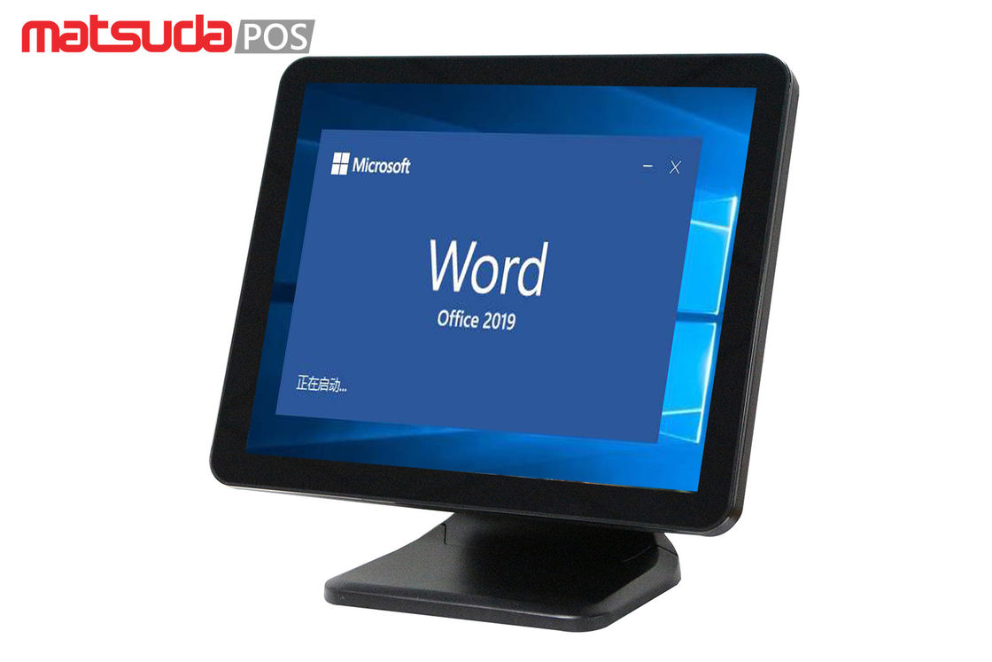 High Sensitive Fanless Black Color Touch Screen POS PC 17"